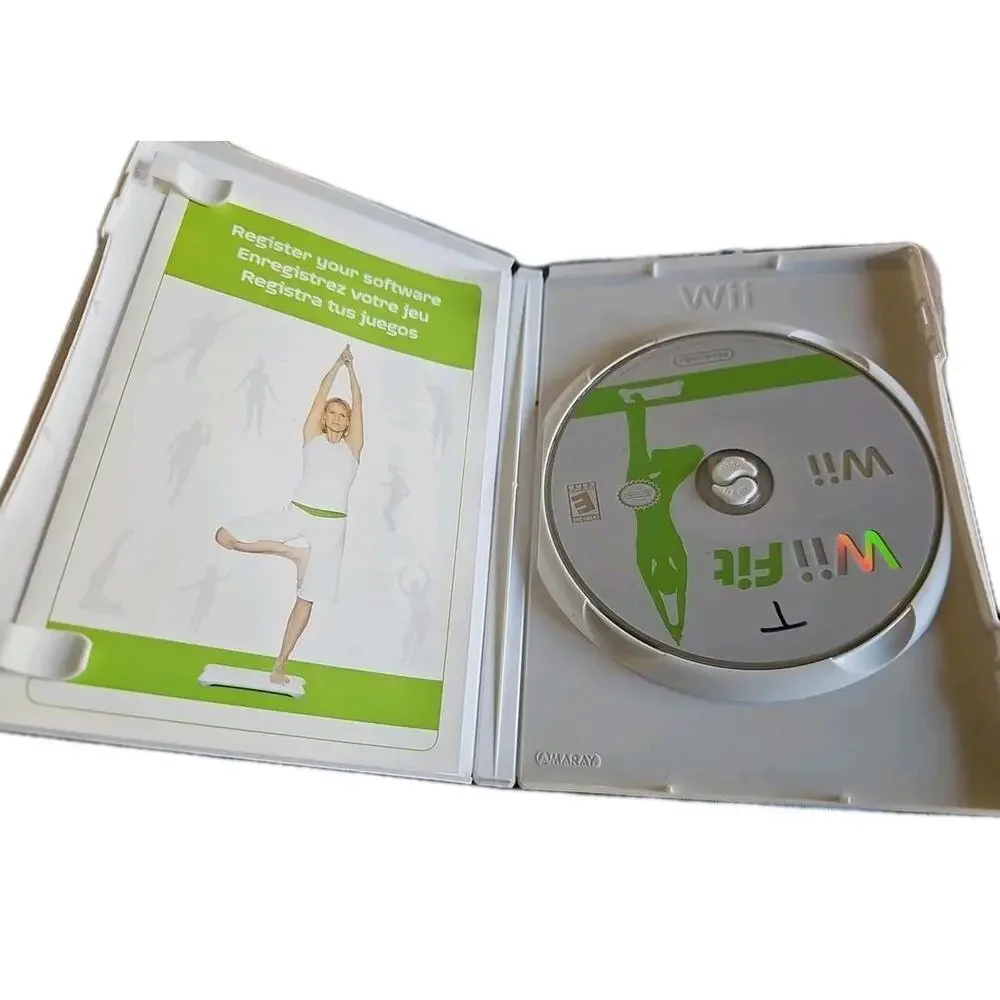 Wii Fit (Nintendo Wii, 2008) Fitness Workout‎ Game SEALED